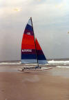 Hobie Cat 16 Jax Beach 1976