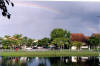 Rainbow at house in Coconut Creek, FL