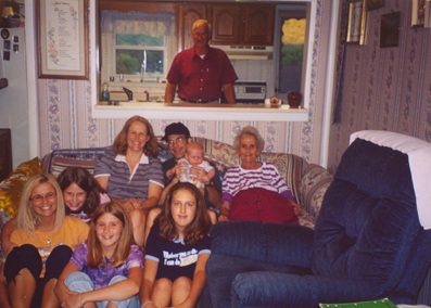 at MaMaw's in 2003